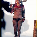 EXCLUSIVE: Will Smith seen picking up Margot Robbie while filming &lsquo;Suicide Squad&rsquo; in full costume