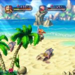 Legend-of-Mana-Seiken-Densetsu-Playstation-Game-Screenshot-Madora-Beach-Battle-Screen